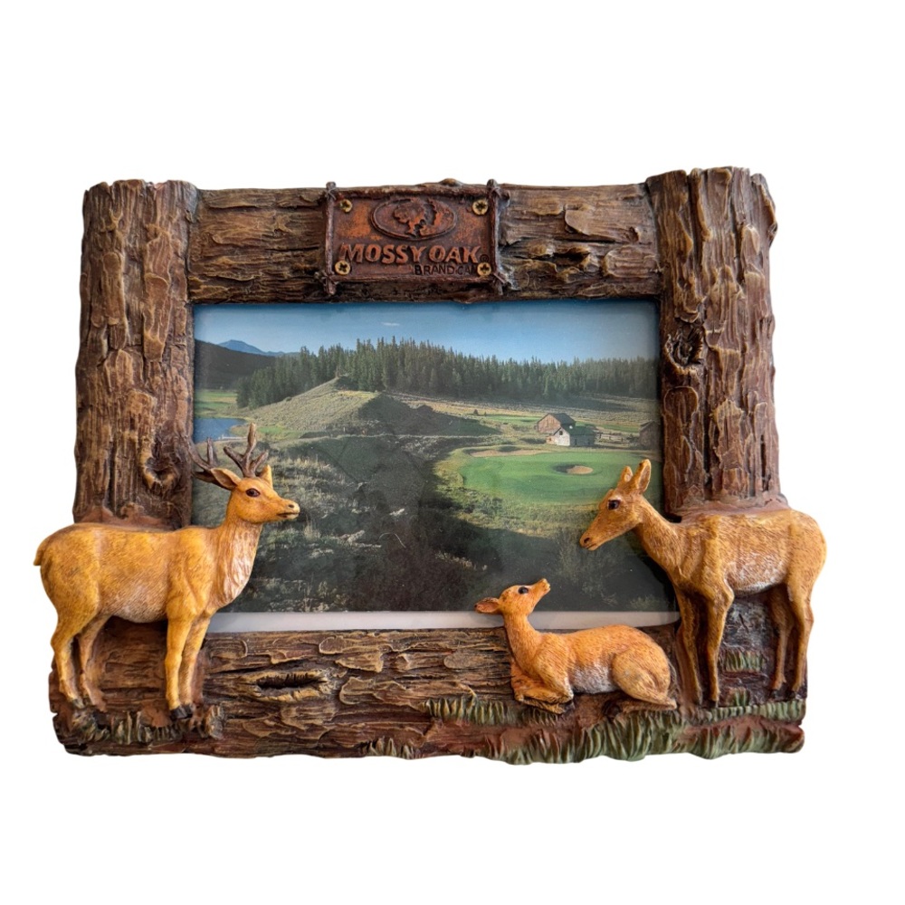 Mossy Oak Brown Rustic Picture Frame Accents